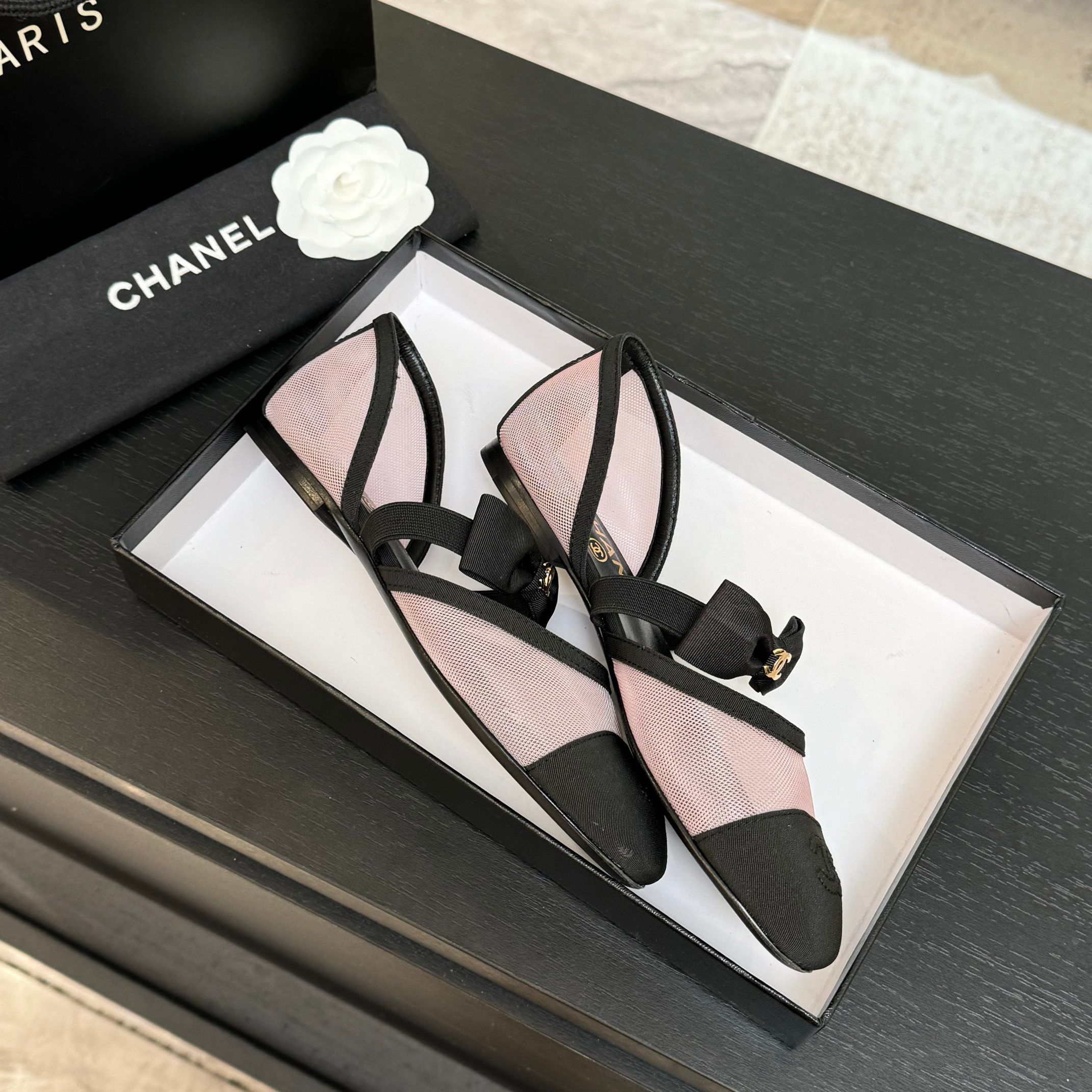 UA Chanel Mary Janes