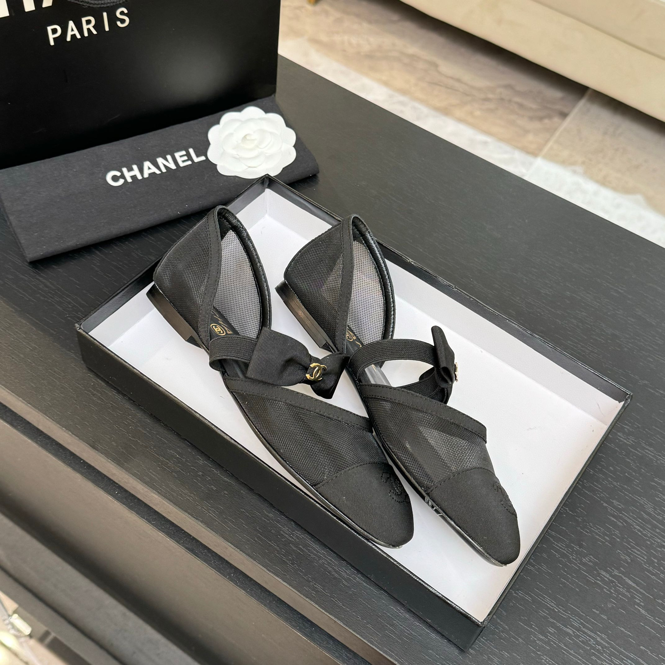 UA Chanel Mary Janes