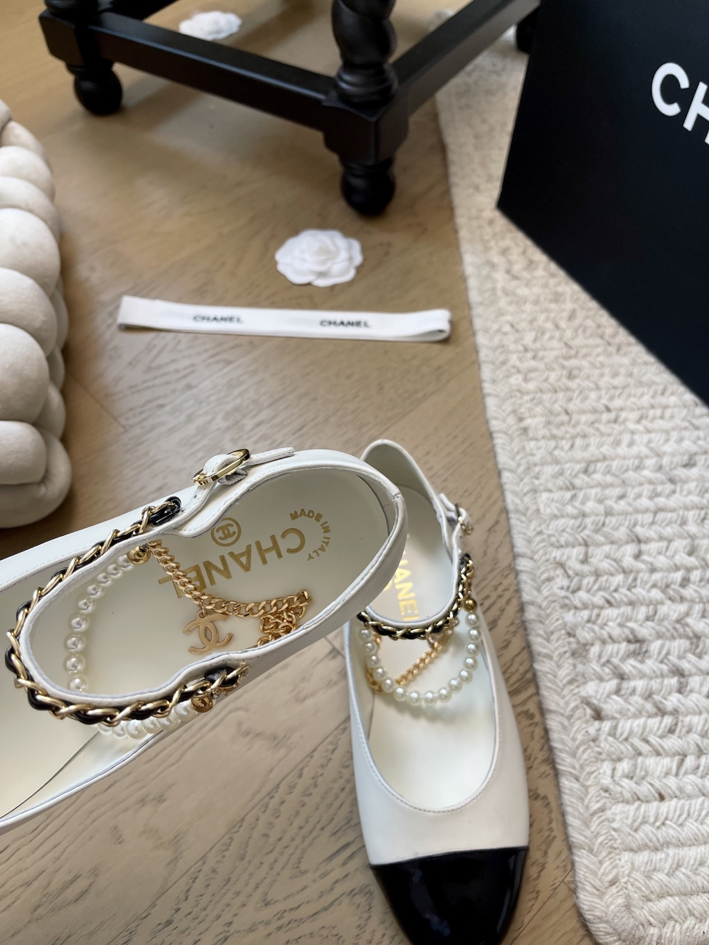 UA Chanel Mary Janes