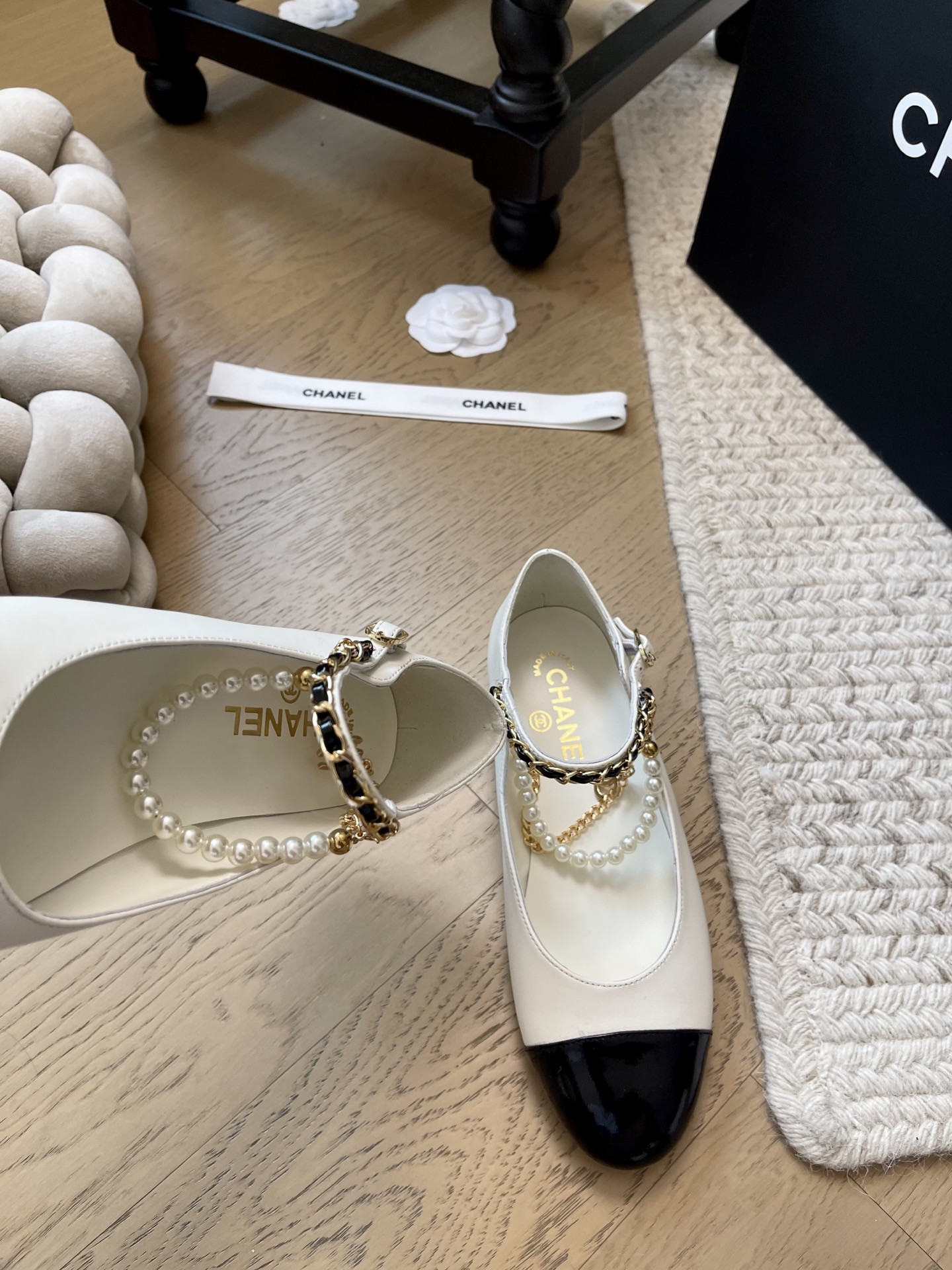 UA Chanel Mary Janes