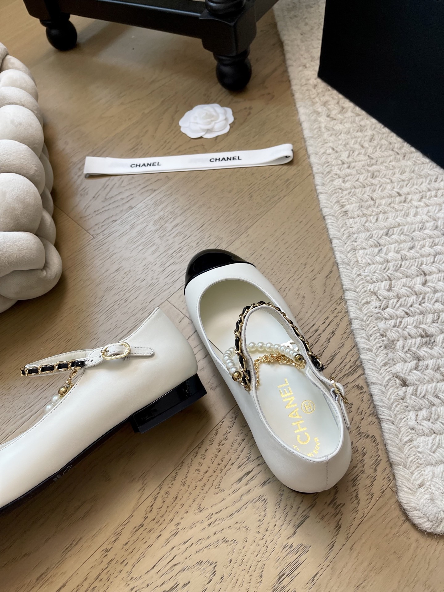 UA Chanel Mary Janes