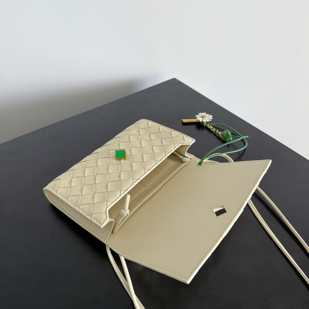 Bottega Veneta Andiamo Daisy Pouch 12.6x19x2cm