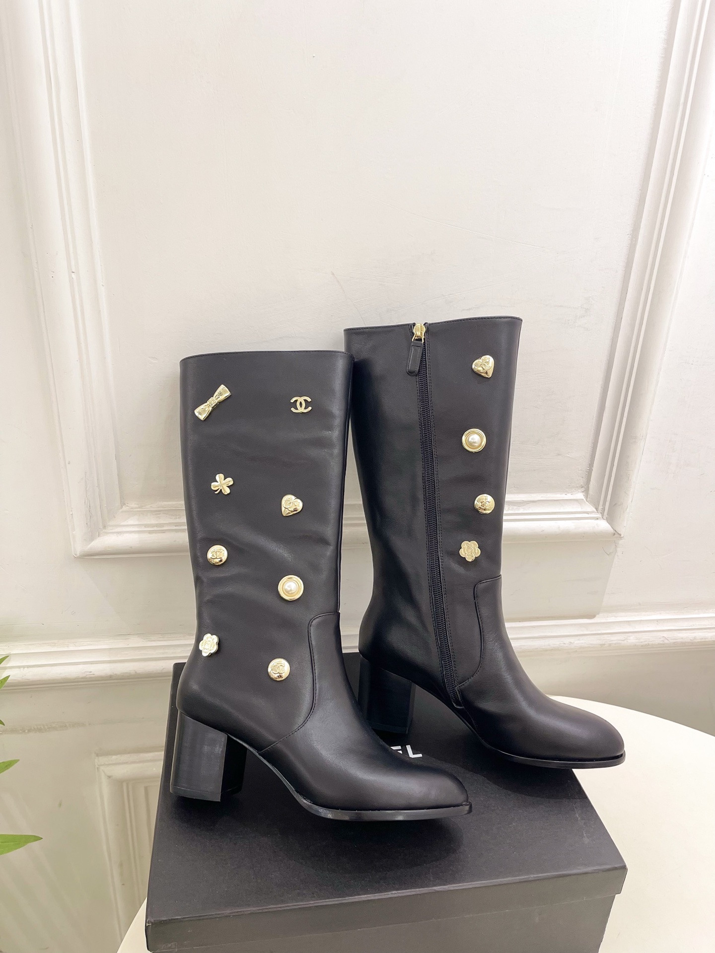 UA Chanel Boots 6cm Heel