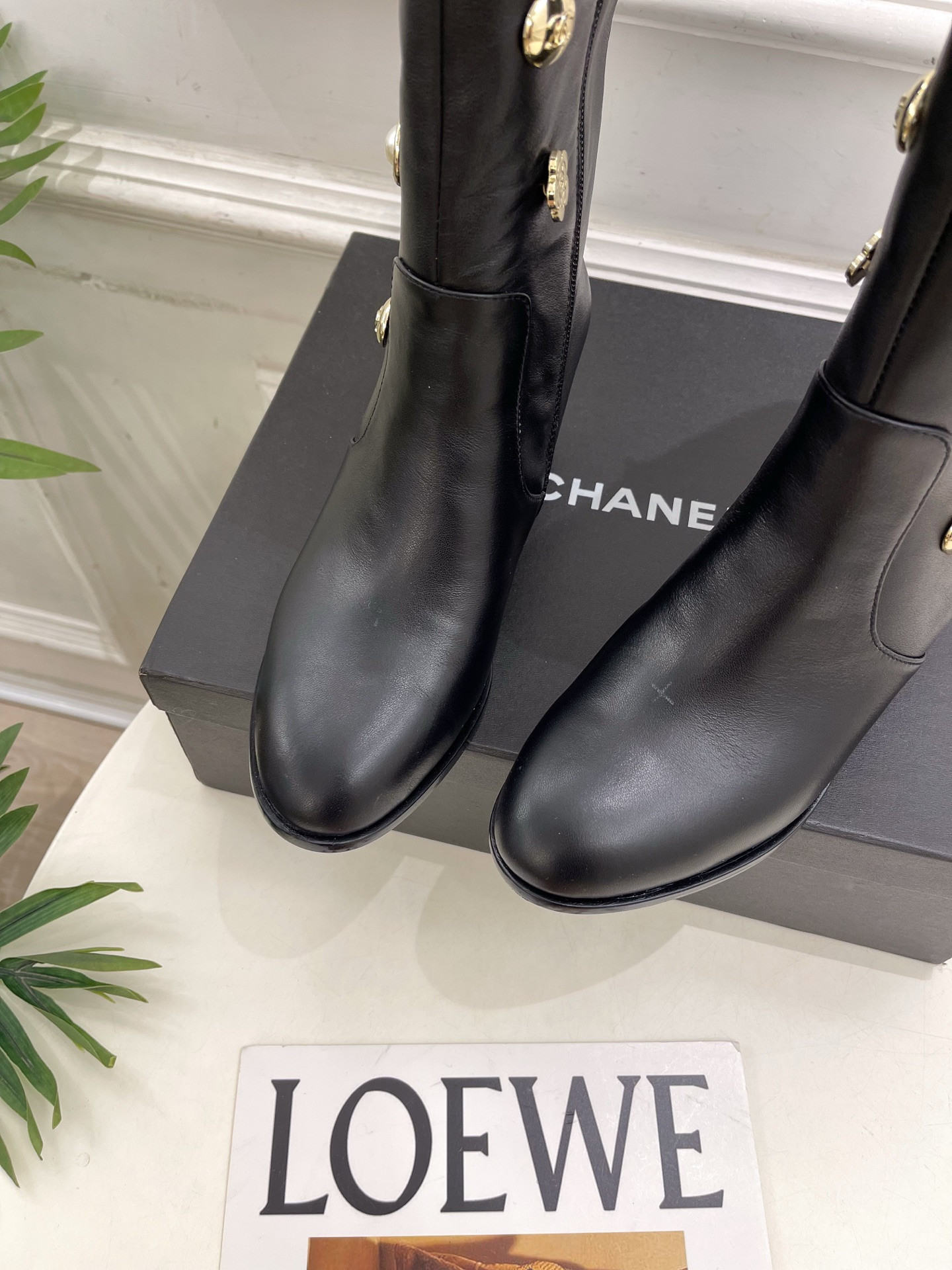 UA Chanel Boots 6cm Heel