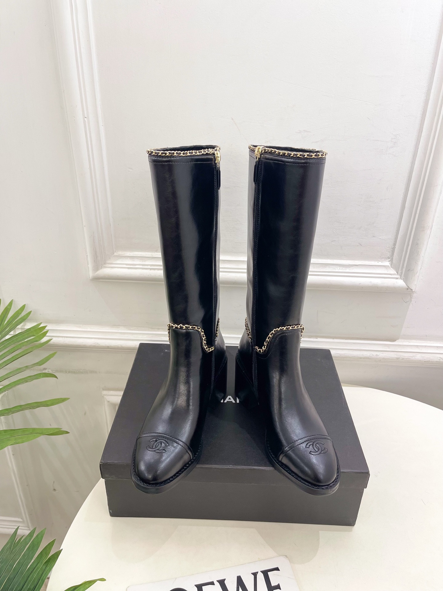 UA Chanel Boots 7cm Heel