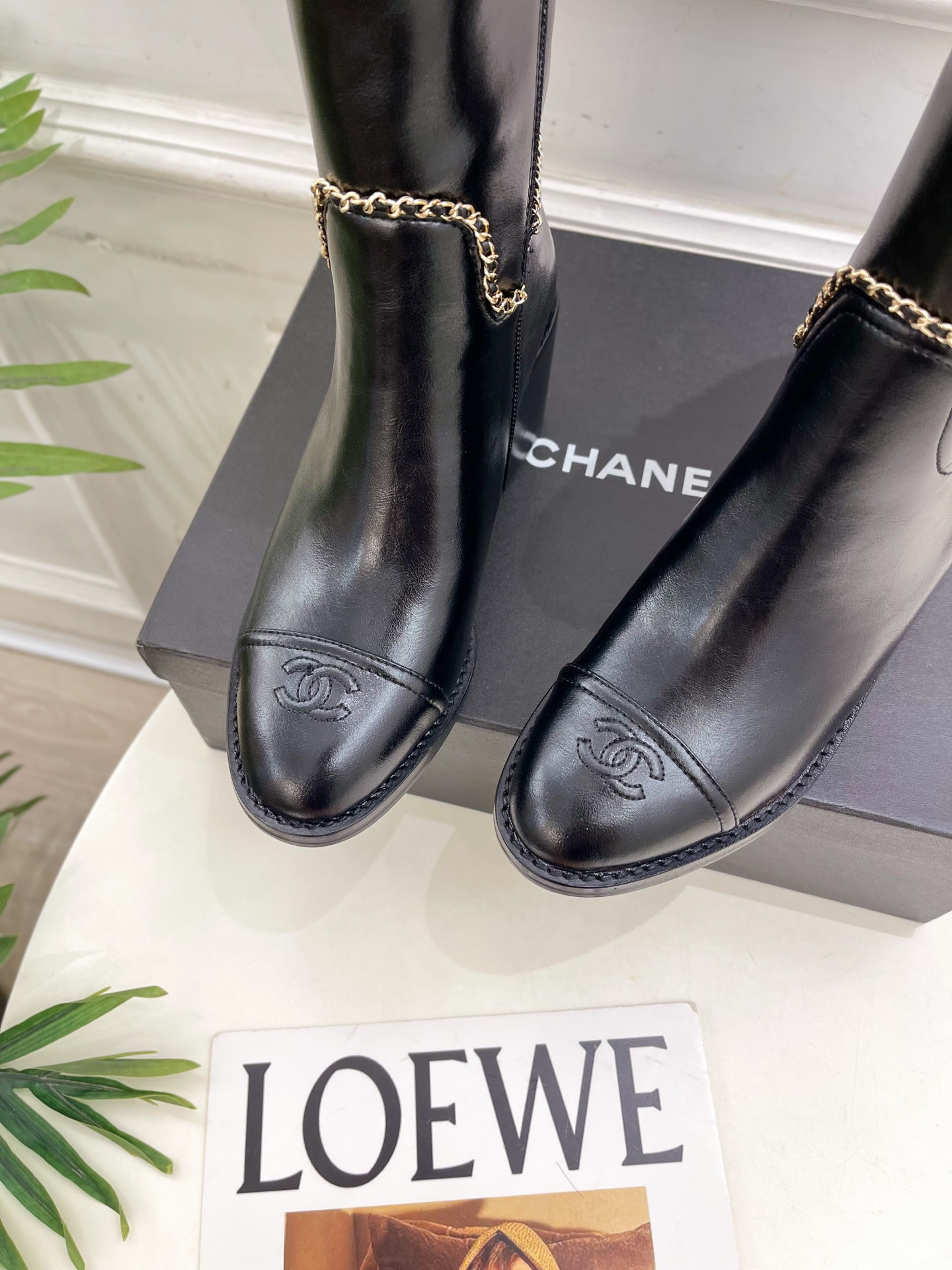 UA Chanel Boots 7cm Heel