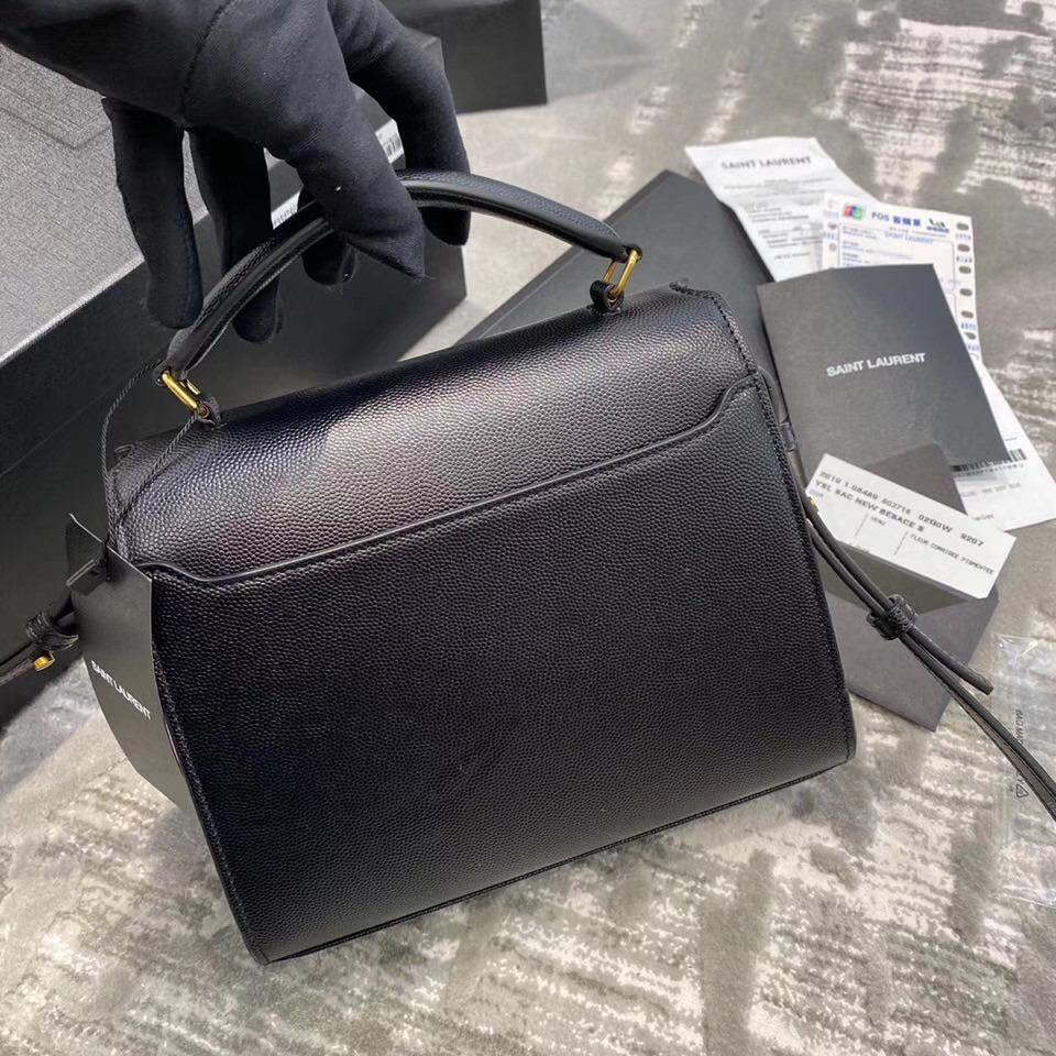 Small YSL Cassandra Monogra Clasp Bag