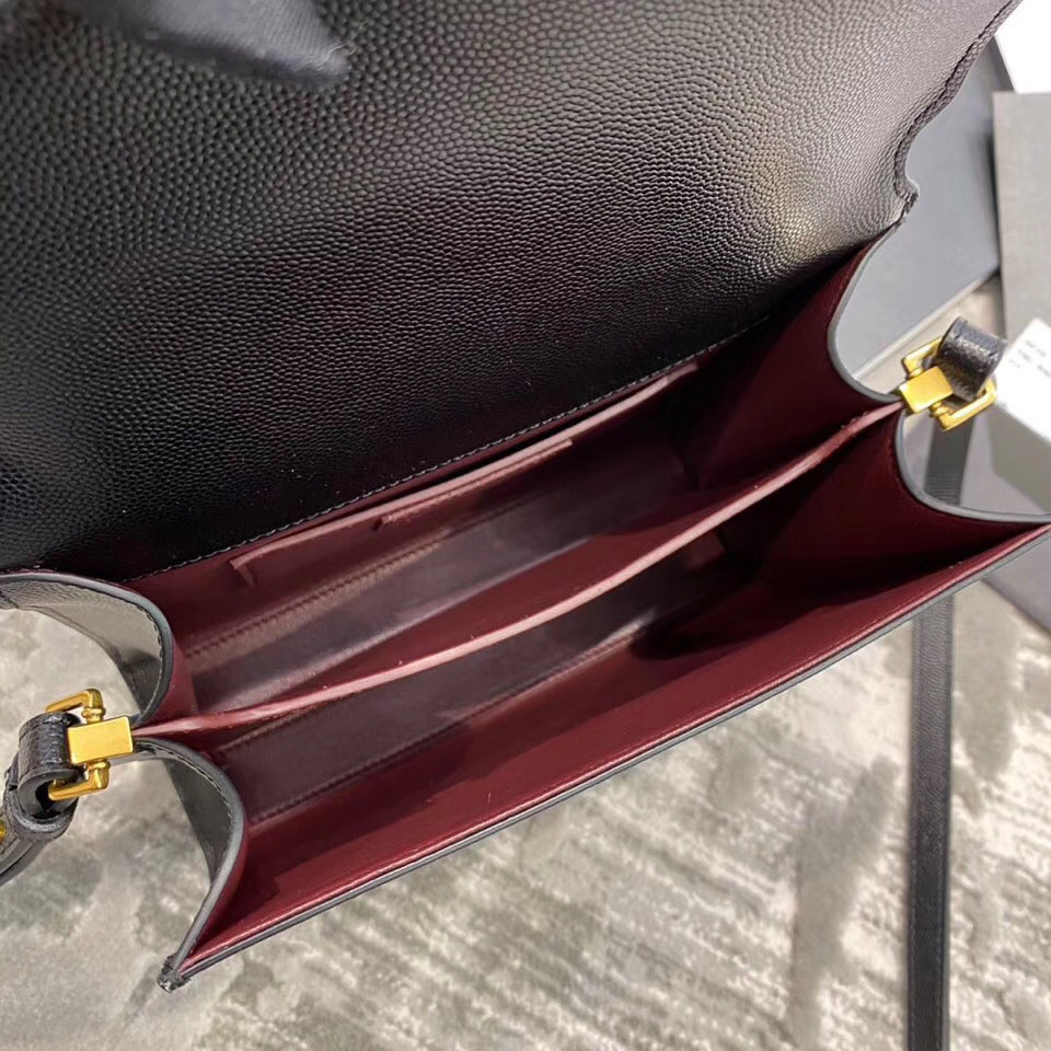 Small YSL Cassandra Monogra Clasp Bag